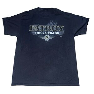 Harley-Davidson Navy Blue 25th Anniversary Tee